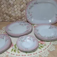 سرویس غذاخوری شیشه ای