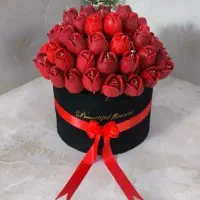 باکس شمع گل لاله