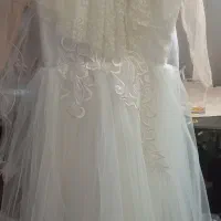 پیراهن عروس نو و پیراهن پرنسسی قرمز هم نو