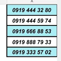 919.777|سیم‌کارت|تهران, آرژانتین|دیوار