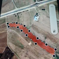 زمین کشاورزی لب جاده با قابلیت تغییر کاربری|فروش دفتر صنعتی، کشاورزی، تجاری|قصابه, |دیوار