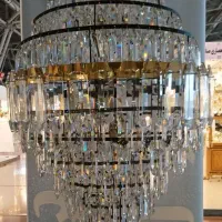 تولیدی بزرگ لوستر نگین افروز این بار در شهر زرند|لوستر و چراغ آویز|زرند, |دیوار