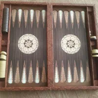 تخته نرد چرم مدل کیف تامسون