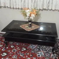 میز پذیرایی و سه تیکه میز عسلی و میز آرایش