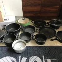 قابلمه و تابه چدن و گرانیت ایتالیایی