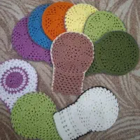 فروش عمده انواع لیف اسکاج عروسک بافتنی