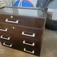 میز آرایش MDF با چهار کشو|تخت و سرویس خواب|سنندج, |دیوار