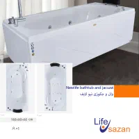 وان جکوزی یک نفره ورق آکرولیک