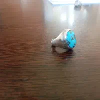 انگشتر فیروزه فاخر وسنگین کار دست استاد ری احمد|جواهرات|زنجان, |دیوار