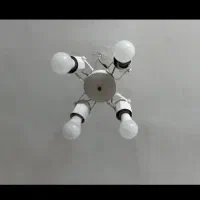 کریستال یاگوی مال لوستروچراغ آویز چهار شاخه بالامپ|لوستر و چراغ آویز|مشهد, خواجه ربیع|دیوار