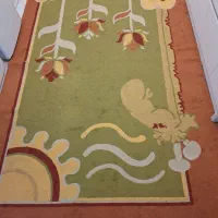 فرش،پلاز،موکت، پازلی پرز بلند،اتاق کودک