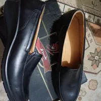کفش چرم طبیعی سایز ۳۹ نو