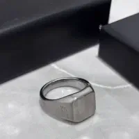 انگشتر مردانه استیل