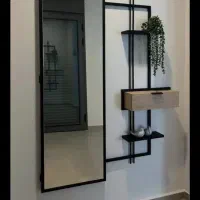 اینه قدی دیواری همراه باکس ایستاده