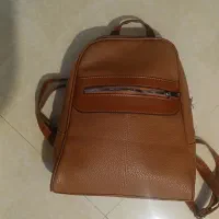 کوله پشتی چرم مصنوعی بسیار شیک و زیبا
