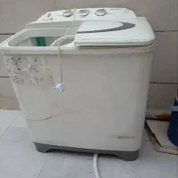 ماشین لباسشویی دو قلو پاکشوما ۹ کیلویی سفید