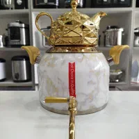 کتری قوری کتری رو گازی کف چدن سماور|قوری، کتری، قهوه‌ساز دستی|قم, نیروگاه|دیوار