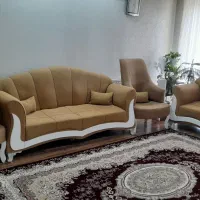 مبل هفت نفره سالم و تمیز بدون میز