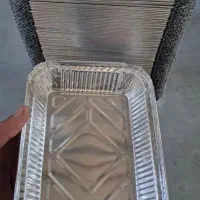 ظروف یکبار مصرف آلومینیومی تک پرس