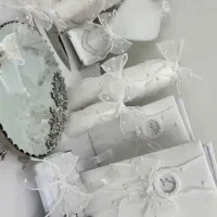 ست بله برون و لوازم عقد به صورت حرفه ای