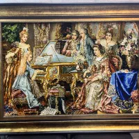 تابلو فرش دستبافت تبریز