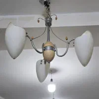 لوستر سه شعله ۲ عدد|لوستر و چراغ آویز|بندرعباس, |دیوار