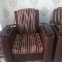 مبل راحتی ۵نفری کارکرده