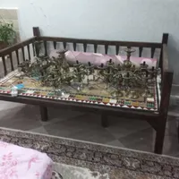مبل ۹ نفره.آینه و کنسول.بوفه.تخت همه نو هستن|بوفه، ویترین، کنسول|اراک, |دیوار