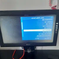 تلوزیون LCD ۳۲ اینچ و میز تلوزیون سونی SONY