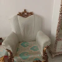 مبل هفت نفره همراه عسلی