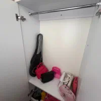 تخت دوطبقه جادار همراه با تشک