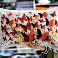 روبالشتی مخمل|رختخواب، بالش، پتو|شیروان (خراسان), |دیوار