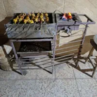 کباب پز پایه دار