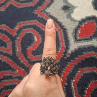 انگشتر طاووسی استیل