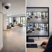 دوربین مداربسته، نصب و پشتیبانی