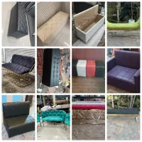 صندلی انتظار پاف پایه دار باکسدار فلزیrbr2