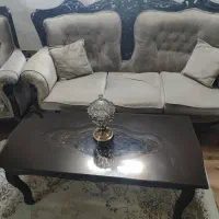مبلمان ۹ نفره همراه با جلو مبلی|مبلمان خانگی و میز عسلی|ری, شهید بهشتی|دیوار