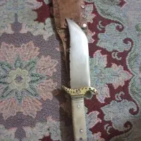 چاقو عتیقه دسته استخوانی|کلکسیون اشیاء عتیقه|مشهد, سجادیه|دیوار
