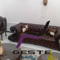 مبل راحتی تمام لمسه حلزونی مبل کلاسیک مبل چستر|مبلمان خانگی و میز عسلی|تهران, دولتخواه جنوبی|دیوار