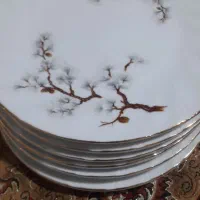 میوه خوری چینی|ظروف سرو و پذیرایی|قم, باغ اشرافی|دیوار