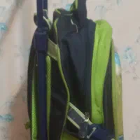 کیف سورمه  ای خارجی  جنس خوب با چرخ های پله رو|کیف، کفش، کمربند|شیراز, شهرک گلستان|دیوار