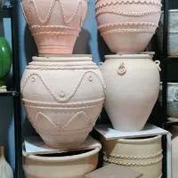 کوزه خمره گلدان سفالی بزرگ دهنه باز کد55|صنایع دستی و سایر لوازم تزئینی|تهران, گلستان (شهرک راه آهن)|دیوار