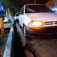 پراید سفید مدل 1386