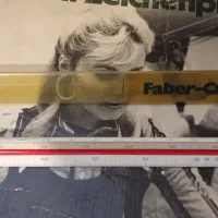 خط کش اشل مهندسی Faber-Castell اصل آلمان