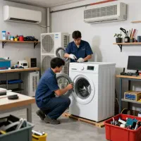 تعمیر لباسشویی تعمیرکار کولرگازی چیلر داکت اسپیلت