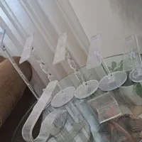 پایه کفش شیشه ای مدل شکلاتی تایوانی ۴۵۰ تا|فروشگاه و مغازه|مشهد, مشکینی (شهرک غرب)|دیوار