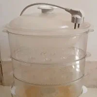 بخارپز برقی همیلتون ۳ طبقه سالم و کمکار|اجاق گاز و لوازم برقی پختوپز|شیراز, قدوسی غربی|دیوار
