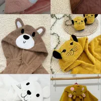 دوخت انواع حوله تن پوش،عروسکی،بچه‌گانه