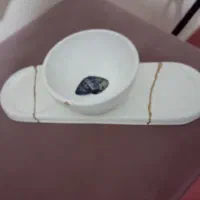 جاشمعی تزئینی نو همراه با جعبه