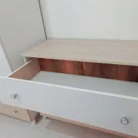 سرویس کامل تخت و دراور کودک MDF در حد نو|اسباب و اثاث بچه|شاهین‌شهر, اقبال لاهوری|دیوار